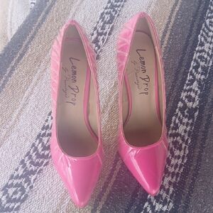 GUC Lemon Drop Spike Heels Pink Size 6.5